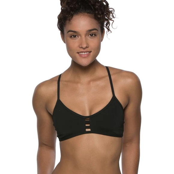 New Jolyn Tomcat Black Swim Bra - Picture 1 of 4